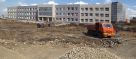 Строительство школы в 14 микрорайоне г. Кемерово