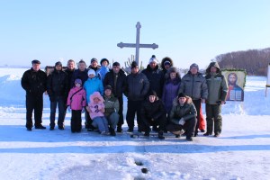 Сотрудники ГК «Стронекс» приняли участие в крещенских купаниях