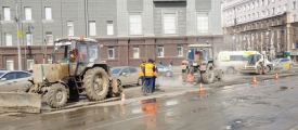 Специалисты ЗАО «ЮЖУРАЛМОСТ» приступили к ямочному ремонту дорог в городе Челябинске